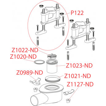 Гидрозатвор ALCAPLAST Z1023-ND 25