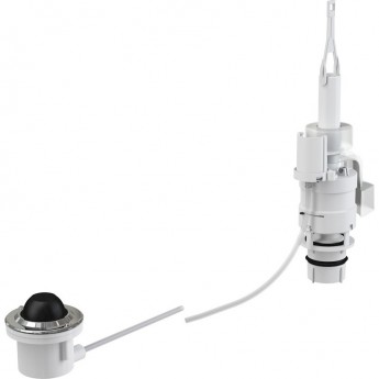 Кнопка пневматического смыва на расстоянии ALCAPLAST MPO12, ножное управление, металл, монтаж в пол
