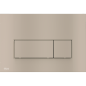 Кнопка управления ALCAPLAST для скрытых систем инсталляции, NICKEL матовый M57-N-M