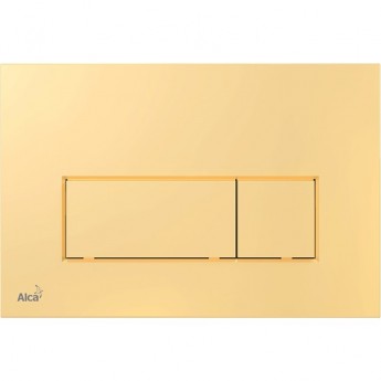 Кнопка управления ALCAPLAST THIN M575 для скрытых систем инсталляции, золотой