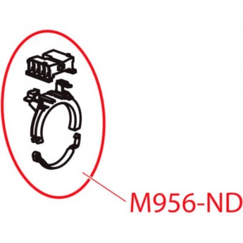 Подвижный держатель отходов ALCAPLAST M956-ND