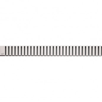 Решетка ALCAPLAST LINE-1050L для водоотводящих желобов (APZ1, APZ4, APZ12) дизайн LINE