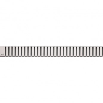 Решетка ALCAPLAST LINE-950L для водоотводящих желобов (APZ1, APZ4, APZ12) дизайн LINE Решетка ALCAPLAST LINE-950L для водоотводящих желобов (APZ1, APZ4, APZ12) дизайн LINE