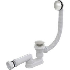 Сифон ALCAPLAST A504CKM для ванны click/clack металл