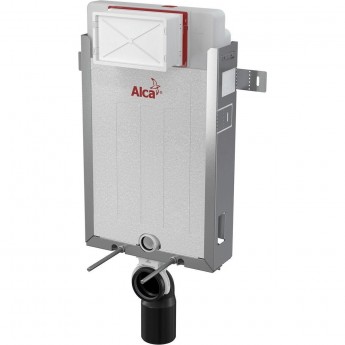 Скрытая система инсталляции ALCAPLAST A115/1000V для замуровывания в стену с вентиляцией