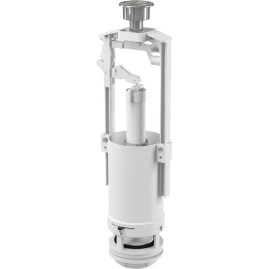 Сливной механизм ALCAPLAST A2000-CHROM со стоп-кнопкой